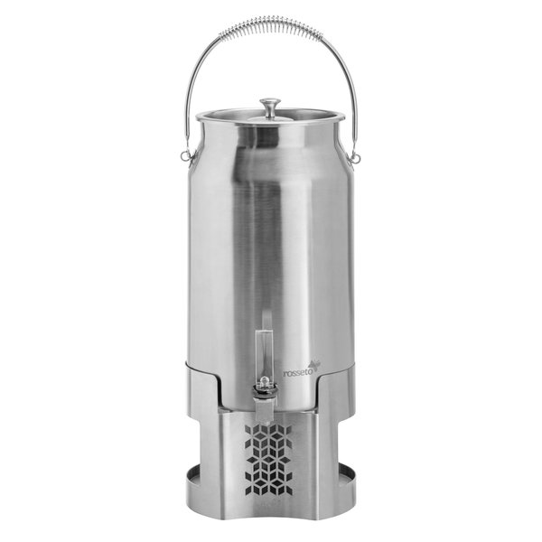 Rosseto Mosaic 3 Gal. Milk Urn with Brushed Stainless Steel Base LD203